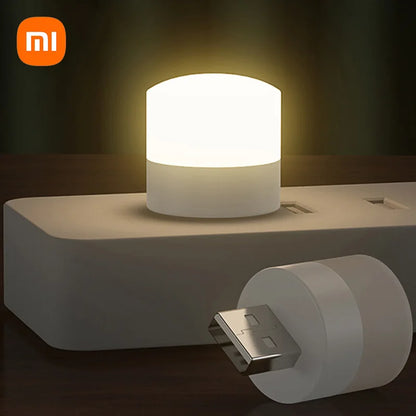 Xiaomi USB Mini LED Reading Light – Portable, Foldable 5V Lamp for Books, Laptops, Power Banks, and Camping Use