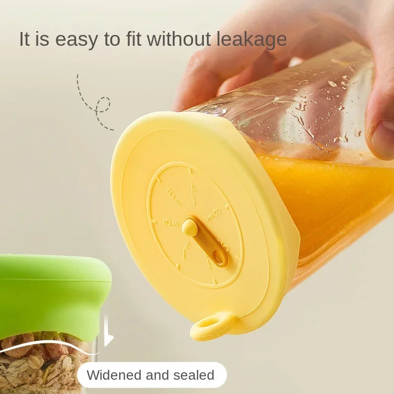 Reusable Silicone Stretch Lids – Flexible Food Covers for Bowls, Cups, Cans, and Containers &nbsp;