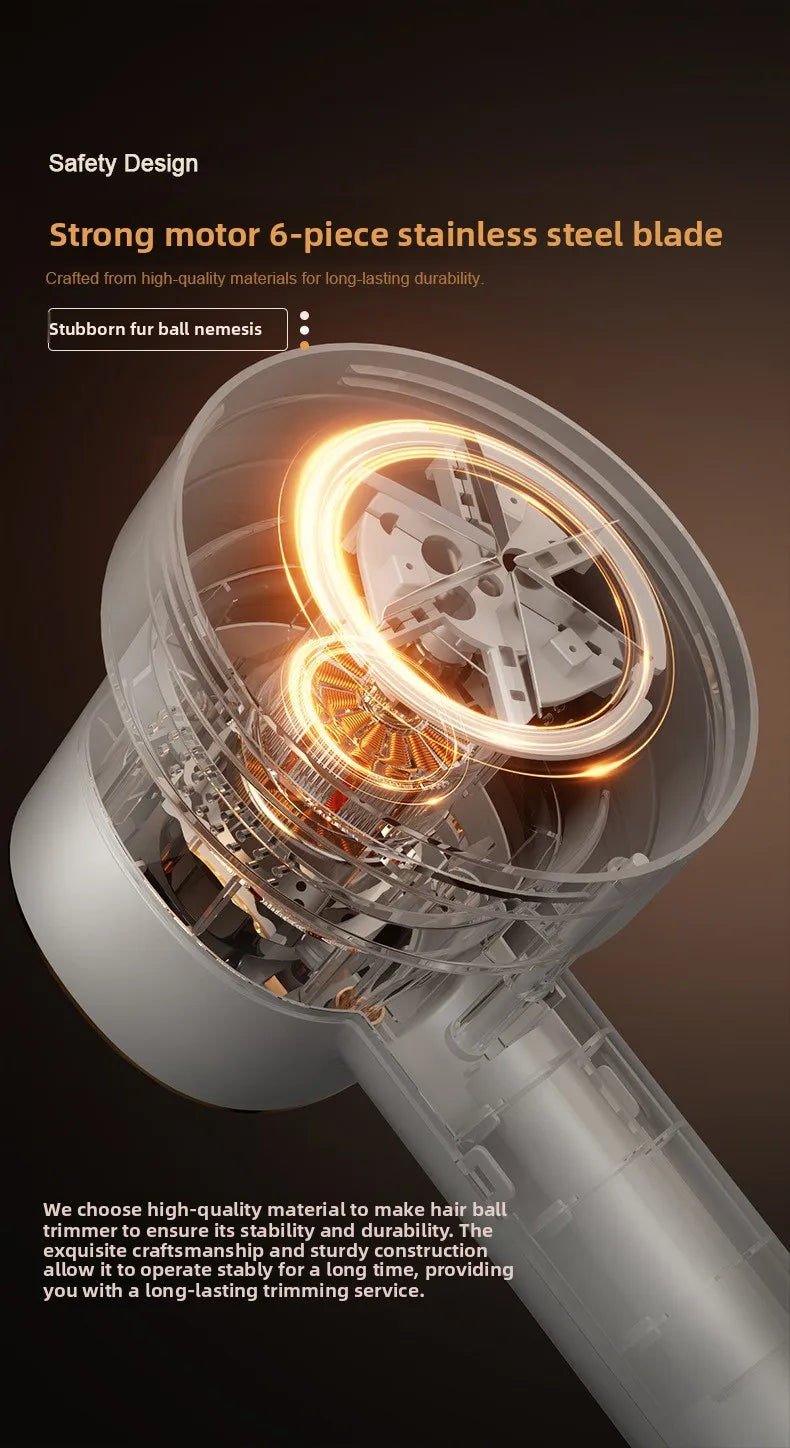 USB Rechargeable Electric Fabric Shaver – Portable Lint Remover for Sweaters, Clothes &amp; Furniture