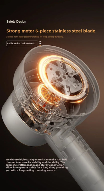 USB Rechargeable Electric Fabric Shaver – Portable Lint Remover for Sweaters, Clothes &amp; Furniture