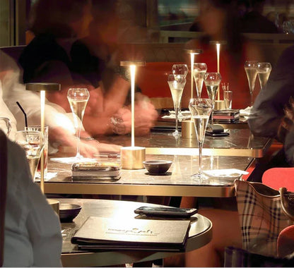 Rechargeable LED Night Light Table Lamp – Portable USB Desk Lamp for Bedroom, Restaurant, Hotel, Bar, and Living Room Decor &nbsp;