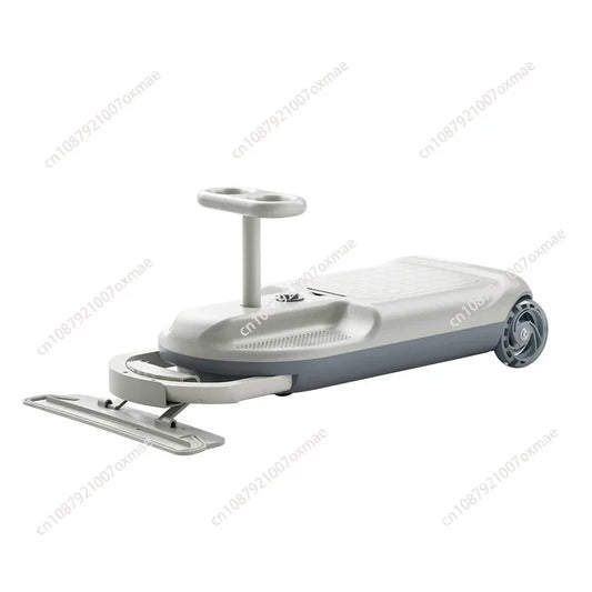 Mini Electric Trailer Cart – Twist Steering Cleaning Vehicle for Kids or Utility Use