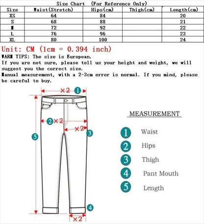 2024 New Summer Women’s Y2K Style Denim Shorts, Sexy Low-Waist Hot Pants, Korean Deep Blue Hip-Hugging Jeans
