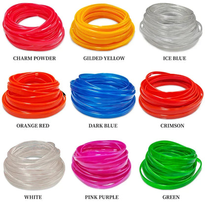 1M/3M/5M Flexible EL Neon Strip Light for Car Interior Decoration USB-Powered Ambient and Party LED Lighting for DIY Auto Styling &nbsp;