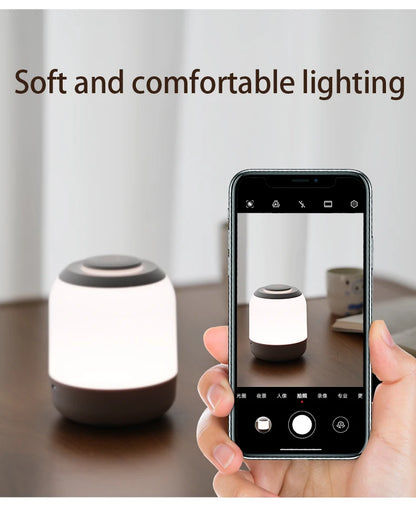 Portable USB LED Touch Sensor Night Lamp – Table and Bedside Lamp for Bedroom, Kids, and Gifts &nbsp;