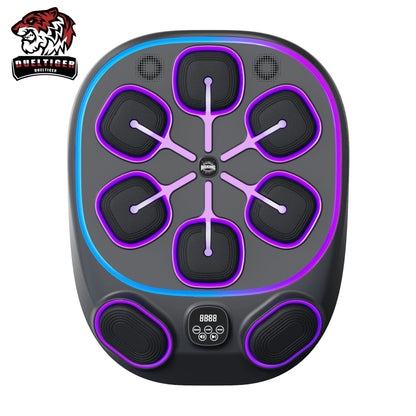 Bluetooth Smart Music Boxing Wall Target – Electronic Hook Punch Trainer for Adults, Wall-Mounted Home Gym Equipment