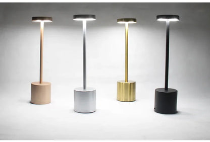 Rechargeable LED Night Light Table Lamp – Portable USB Desk Lamp for Bedroom, Restaurant, Hotel, Bar, and Living Room Decor &nbsp;