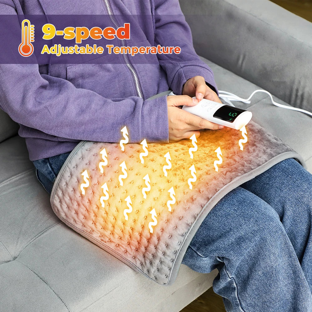 58x29CM Electric Heated Blanket Pad – Thermal Warming Mat for Sofa, Bed, and Winter Home Use &nbsp;