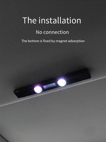 BLALION Wireless RGB LED Car Ambient Light – USB Rechargeable Star Projector with Voice Control for Interior &amp; Party Decoration