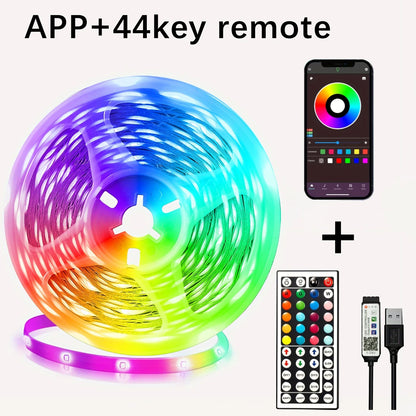 5V USB-Powered LED Strip Lights – Flexible Tape Light for Home, Bedroom, Room Décor, and TV Backlighting (Available in 5m, 10m, 20m, 30m lengths)