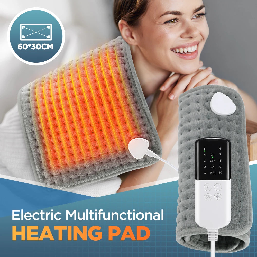 58x29CM Electric Heated Blanket Pad – Thermal Warming Mat for Sofa, Bed, and Winter Home Use &nbsp;