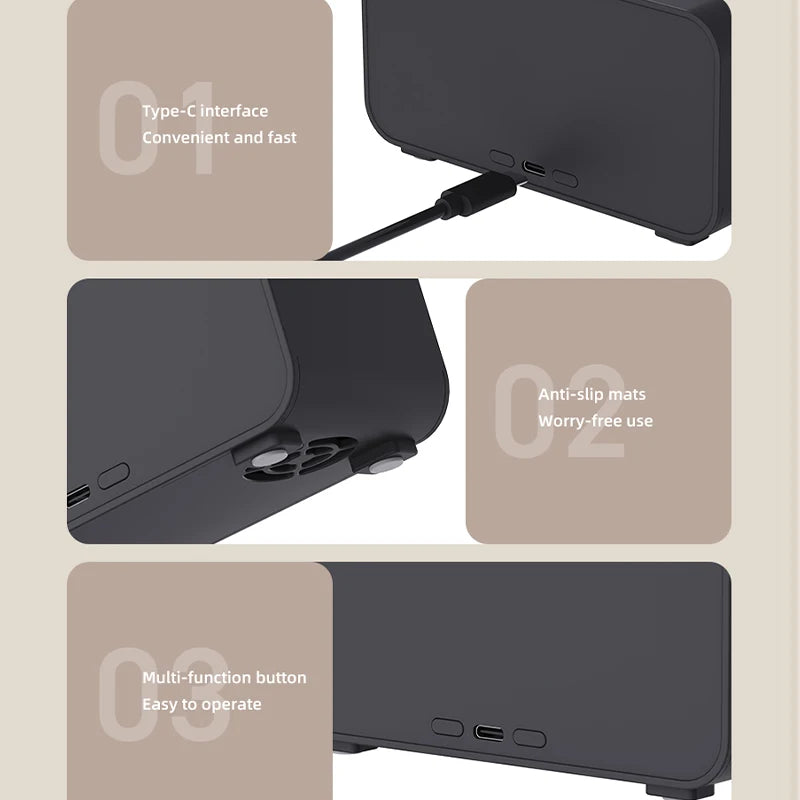 USB Flame Effect Humidifier with Aromatherapy – 7-Color LED Night Light, Low Noise, Essential Oil Diffuser for Multi-Scene Use &nbsp;