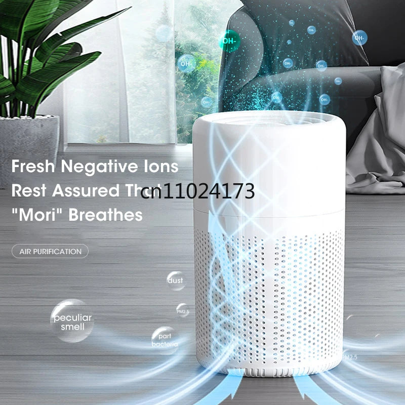 Compact Desktop Air Purifier – Portable HEPA Filter Air Cleaner for Home, Removes Odors and Freshens Air &nbsp;