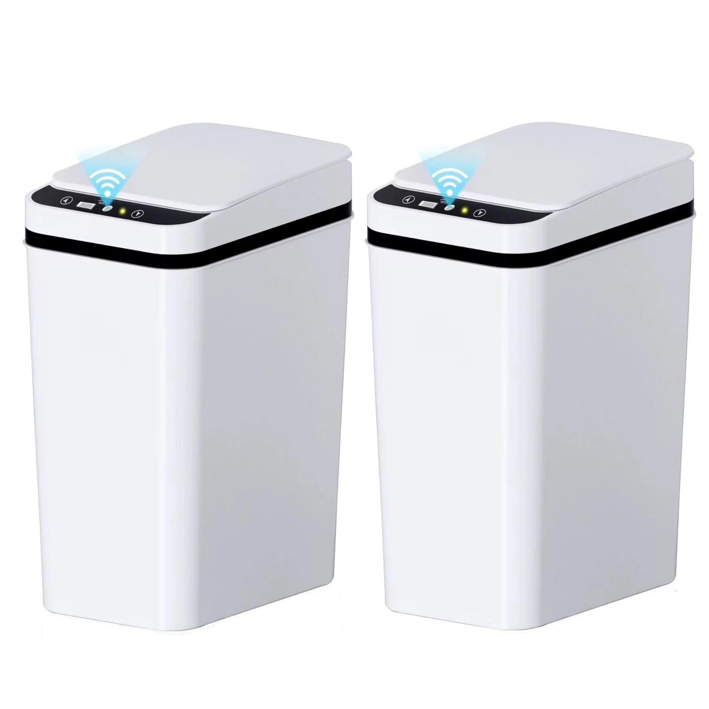 12L Smart Touchless Trash Can – Automatic Motion Sensor Waste Bin with Lid, Waterproof Electric Garbage Bin for Bathroom &amp; Kitchen