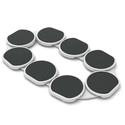 360° Rotating Kitchen & Dining Table Turntable – Heat-Resistant Lazy Susan for Rectangular Tables & Countertops