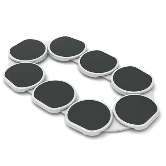 360° Rotating Kitchen & Dining Table Turntable – Heat-Resistant Lazy Susan for Rectangular Tables & Countertops