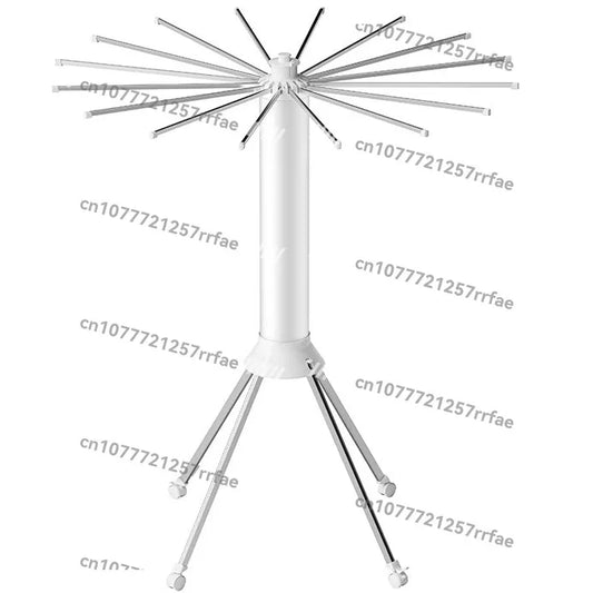 Foldable Octopus Drying Rack – No-Drill Retractable Removable Hanger for Balcony & Indoor Use