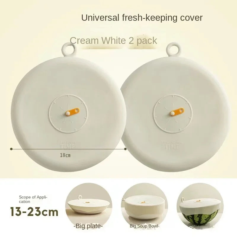 Reusable Silicone Stretch Lids – Flexible Food Covers for Bowls, Cups, Cans, and Containers &nbsp;