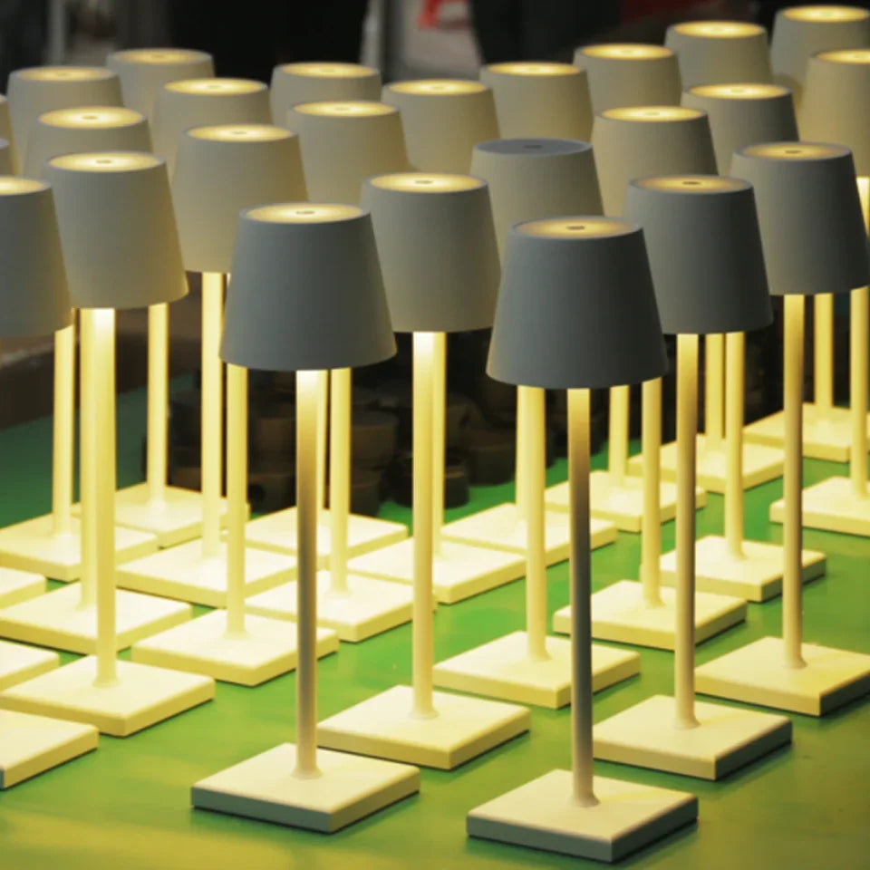 Rechargeable LED Night Light Table Lamp – Portable USB Desk Lamp for Bedroom, Restaurant, Hotel, Bar, and Living Room Decor &nbsp;