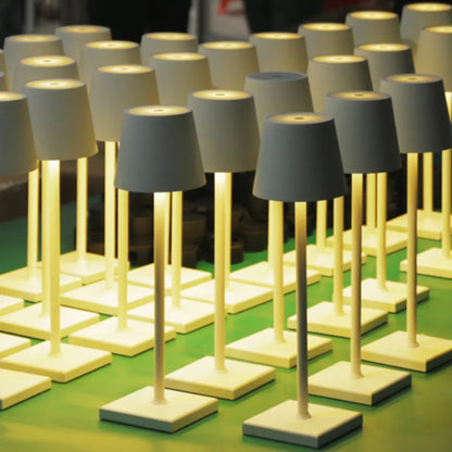 Rechargeable LED Night Light Table Lamp – Portable USB Desk Lamp for Bedroom, Restaurant, Hotel, Bar, and Living Room Decor &nbsp;