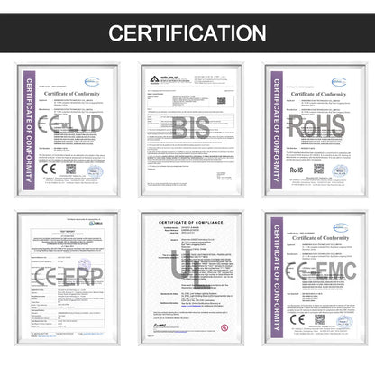 UL Certified COB LED Strip Light, High-Density 320-480 LEDs/m, 16.4ft Flexible Tape Ribbon, 3000-6500K Color Temperature, RA90 Color Rendering, DC 12V/24V