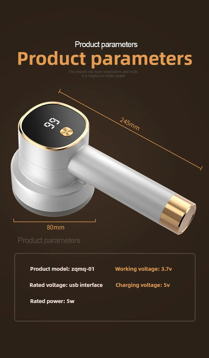 USB Rechargeable Electric Fabric Shaver – Portable Lint Remover for Sweaters, Clothes &amp; Furniture