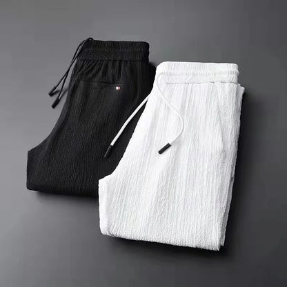 2024 New Summer & Autumn High-Quality Men's Long Sleeve Casual Suit Korean Style Two-Piece Set