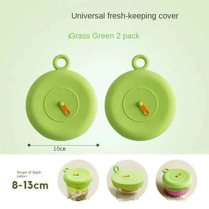 Reusable Silicone Stretch Lids – Flexible Food Covers for Bowls, Cups, Cans, and Containers &nbsp;