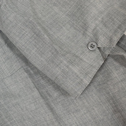 Men’s Summer Cotton Linen Short Sleeve Shirt – Casual & Formal Business Blouse, Lightweight Breathable Top