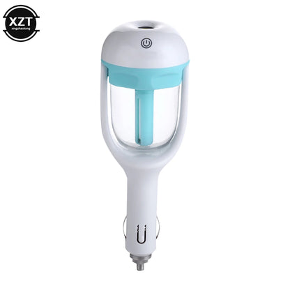 Compact Car Air Humidifier with Steam Purifier and Essential Oil Aroma Diffuser for Vehicle Freshening &nbsp;