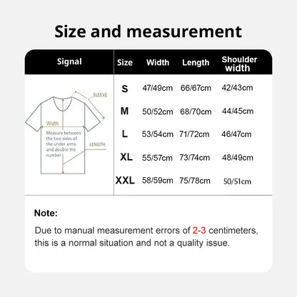 Men’s Summer Cotton T-Shirt with Funny Dinosaur &amp; Cactus Print – Casual O-Neck Streetwear Tee, Soft &amp; Comfy Basic Top