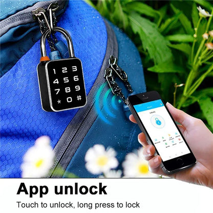 Smart Fingerprint Padlock – Keyless Biometric Security Lock with Password Access, Anti-Theft Protection, and TTLOCK/Tuya App Control