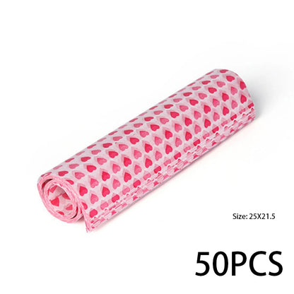 50 Pieces Food-Grade Wax Grease Paper Wrappers – Ideal for Wrapping Bread, Sandwiches, Burgers, Fries, and Baking