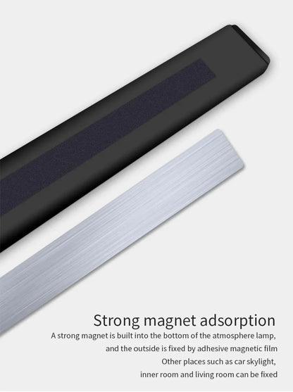 BLALION Wireless RGB LED Car Ambient Light – USB Rechargeable Star Projector with Voice Control for Interior &amp; Party Decoration