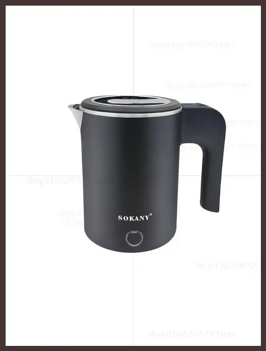 500ML Portable Electric Kettle – Stainless Steel Travel Water Boiler for Tea, Coffee, Home, Hotel &amp; Outdoor Use