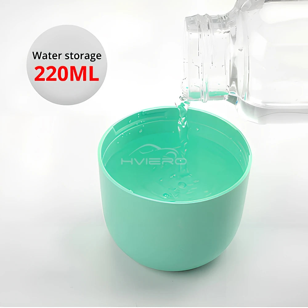 Mini USB Ultrasonic Air Humidifier – 220ML Portable Aromatherapy Diffuser &amp; Mist Maker for Car and Home with Anion Purification