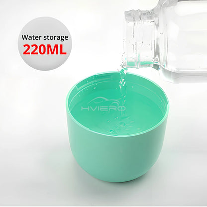 Mini USB Ultrasonic Air Humidifier – 220ML Portable Aromatherapy Diffuser &amp; Mist Maker for Car and Home with Anion Purification