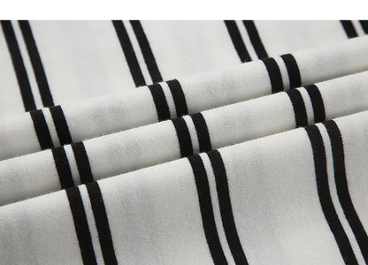 Men’s Striped Cotton T-Shirt – Casual Summer Fashion Tee, Oversized Fit, Available Up to 5XL, Funny and Stylish Design &nbsp;