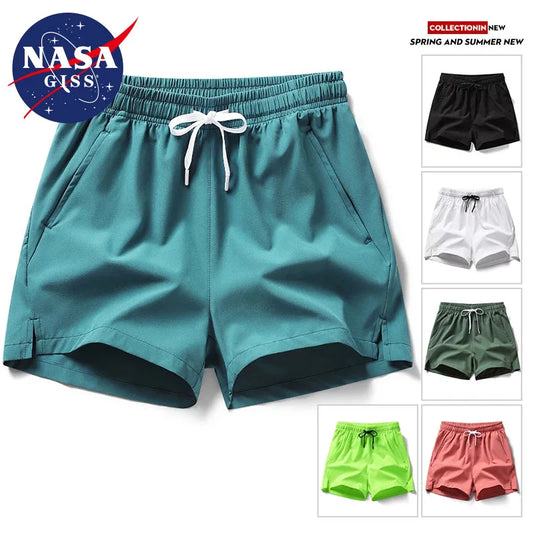 2024 Summer Trending 3-in-1 Sports Shorts – Unisex Running Pants with Zippered Pockets, Ideal for Couples