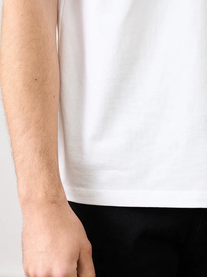 SIMWOOD 2025 Men’s Oversized 100% Cotton T-Shirt – Breathable &amp; Comfortable Spring/Summer Top, 310gsm