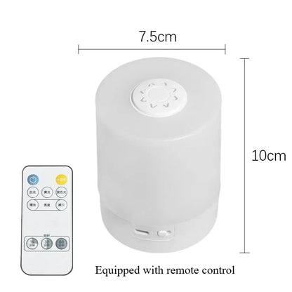 Rechargeable LED Bedside Table Lamp – Dimmable Touch Control Night Light for Bedroom, Desk, and Reading Decor