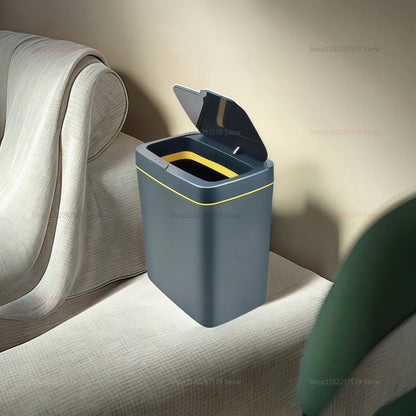 15L Smart Automatic Touchless Trash Bin – Waterproof Sensor-Activated Garbage Can for Kitchen, Bathroom, and Bedroom Waste Management