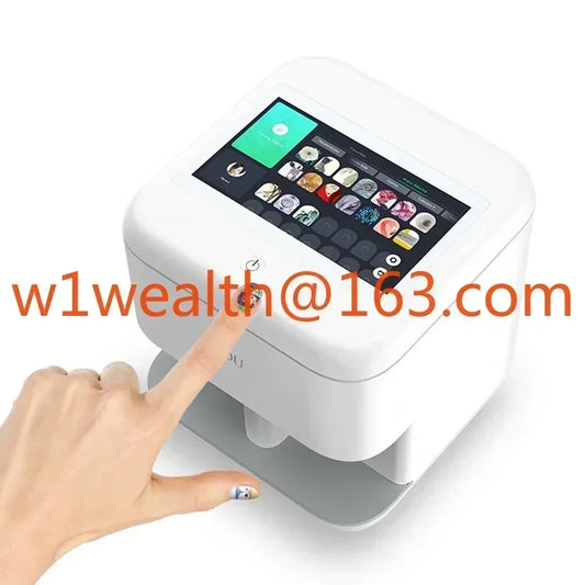 3D Smart Automatic Nail Art Printer – Compact Nail Painting & Printing Machine for Professional Manicures