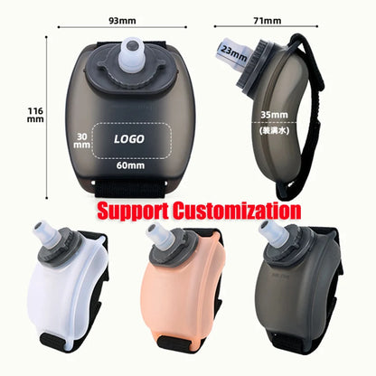 Portable Sports Wrist Water Bottle – Ideal for Running, Cycling, Hiking, and Climbing