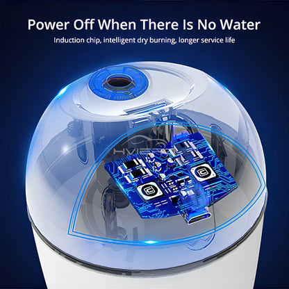 Mini USB Ultrasonic Air Humidifier – 220ML Portable Aromatherapy Diffuser &amp; Mist Maker for Car and Home with Anion Purification