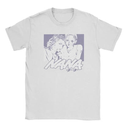 NANA Osaki Graphic T-Shirt – Unisex Harajuku Rock Punk Style Short Sleeve Tee for Casual Summer Streetwear