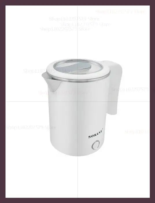 500ML Portable Electric Kettle – Stainless Steel Travel Water Boiler for Tea, Coffee, Home, Hotel &amp; Outdoor Use