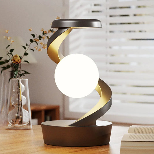 RGB Touch Night Lamp with Wireless Charging – Decorative Table Light for Bedroom, Bar, Hotel, and Gaming Room