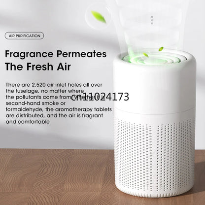 Compact Desktop Air Purifier – Portable HEPA Filter Air Cleaner for Home, Removes Odors and Freshens Air &nbsp;