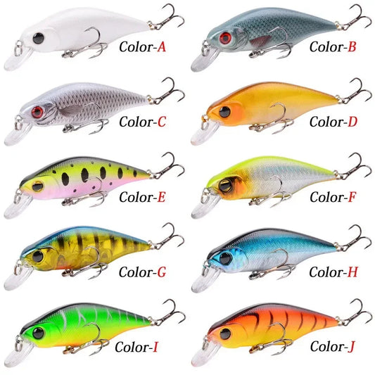 1Pc 90mm 11g Minnow Fishing Lure – Smart Wobbler for Fresh and Saltwater Trout